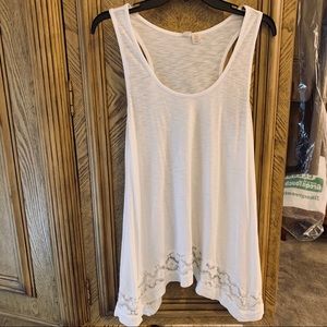 Kenji Medium Racer Back White Tunic.